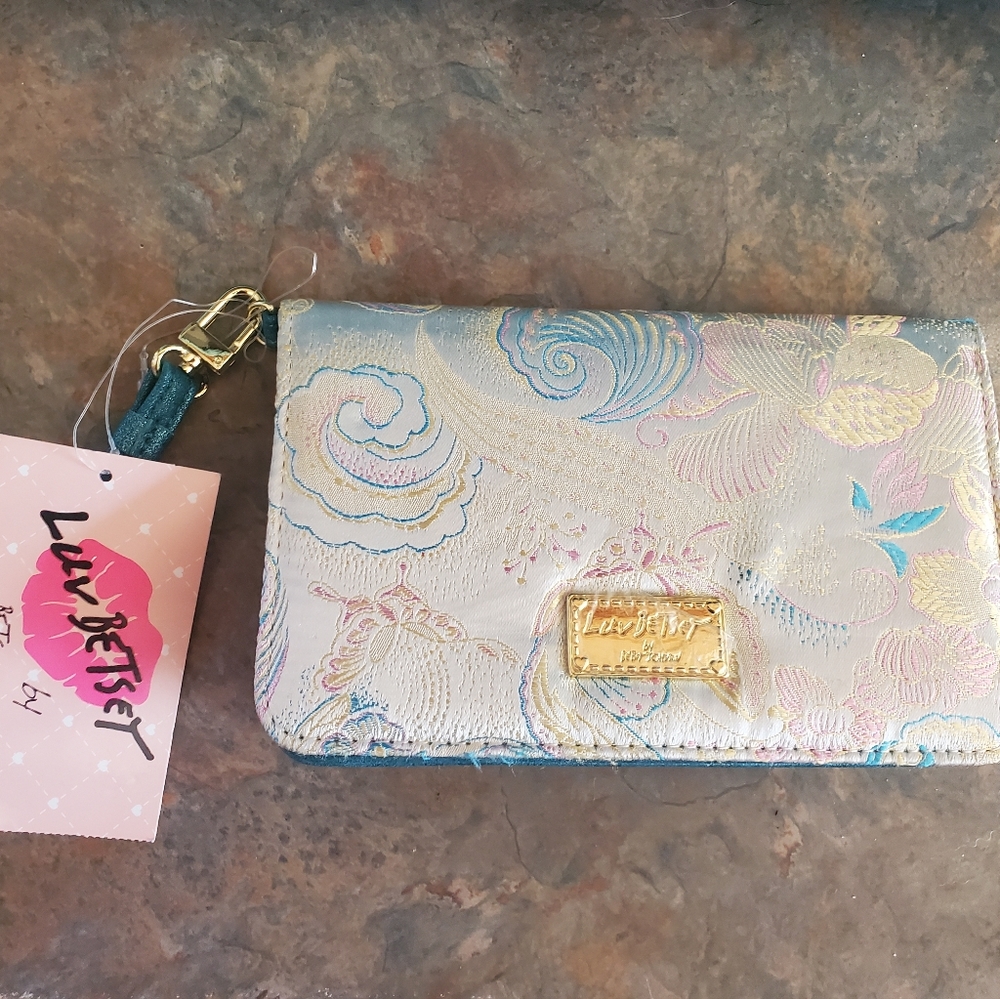 Nwt Betsey Johnson Wallet Wristlet